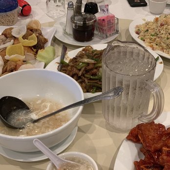 China Delights - 10:00- crispy chicken. 1:00- fried rice. 5:00- Peking style spareribs . Middle- black pepper beef. - Cantonese Near Me - Pinole, California