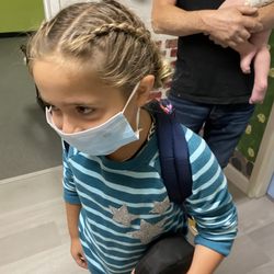 Notre Dame Infant Center & Preschool - Mask wearing children!