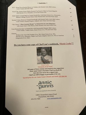 Menu photo 5 Annie Gunn's Chesterfield, MO Menu photo 5 Annie Gunn's Chesterfield, MO