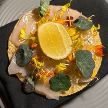 Darkroom - Scallop tostada - Wine Bars Near Me - Santa Ana, California