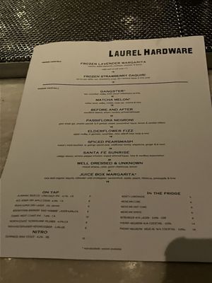 Menu photo 4 Laurel Hardware West Hollywood, CA