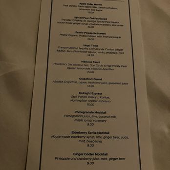 Ciao Bella - Cocktail menu - Italian Near Me - Bloomington, Minnesota