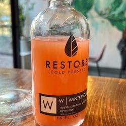 Restore Cold Pressed - Tastes like Christmas!