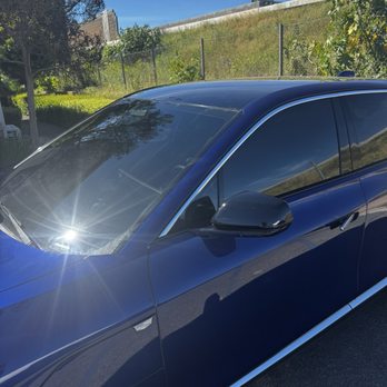 Tint City - Front windshield for an added extra heat protection. - Home Window Tinting Near Me - Corona, California