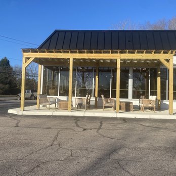 The Holy Grind - Patio seating - Coffee & Tea Near Me - China Grove, North Carolina