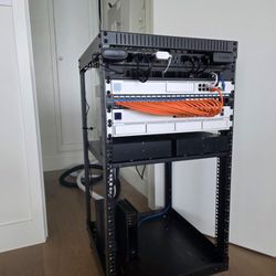 iWired Audio Video Data - Server rack installation
Security cameras install
Sonos sound system
Unifi ubiquiti 
Wi-Fi install
Wire management