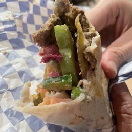 Lamb Shawarma Wrap