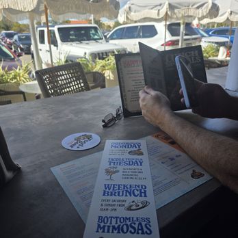 Food + Beer - Window bar is great for lunch dining - Sports Bars Near Me - Lutz, Florida