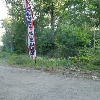 Funky Bow Brewery & Beer Company - The initial entrance from the road. - Breweries Near Me - Lyman, Maine