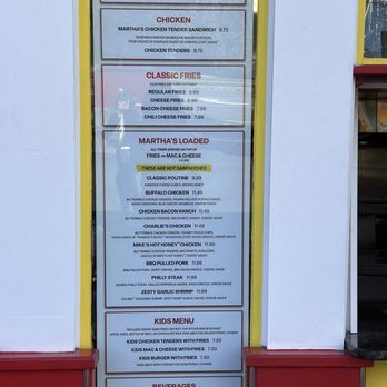 Martha's Dandee Creme - Menu - Ice Cream & Frozen Yogurt Near Me - Queensbury, New York Martha's Dandee Creme - Menu - Ice Cream & Frozen Yogurt Near Me - Queensbury, New York