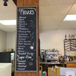 Lokal Perks - Flavor options for coffee and lemonades