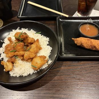 P.F. Chang's - Orange Chicken Lunch Combo - Chinese Near Me - Las Vegas, Nevada P.F. Chang's - Orange Chicken Lunch Combo - Chinese Near Me - Las Vegas, Nevada