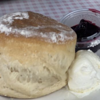 Sax's Joint - Biscuit with homemade jam - Breakfast & Brunch Near Me - Petaluma, California Sax's Joint - Biscuit with homemade jam - Breakfast & Brunch Near Me - Petaluma, California