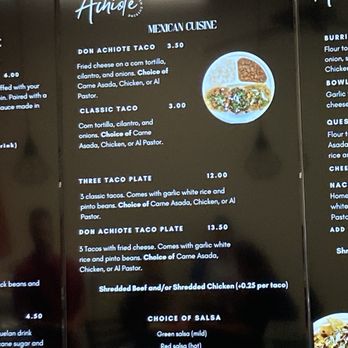 Achiote Latin Cuisine - Menu - Mexican Near Me - Chandler, Arizona Achiote Latin Cuisine - Menu - Mexican Near Me - Chandler, Arizona