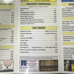 Sugar Shack - Menu
