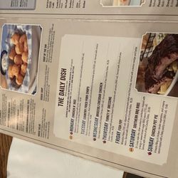 Cracker Barrel Old Country Store - App menu