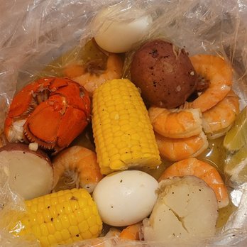 Bobos Crab Shack - Coop City - 1 Lobster Tail, Shrimp, Cornz Potatoe, & Egg - Seafood Near Me - The Bronx, New York Bobos Crab Shack - Coop City - 1 Lobster Tail, Shrimp, Cornz Potatoe, & Egg - Seafood Near Me - The Bronx, New York