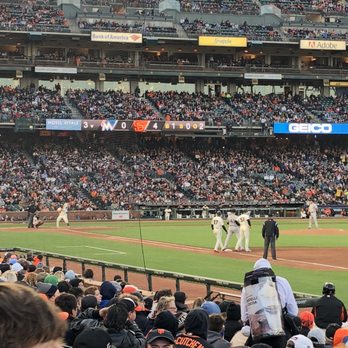 Oracle Park - Go Giants! Section 103 - Stadiums & Arenas Near Me - San Francisco, California