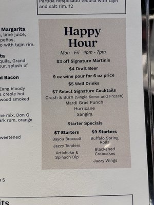 Menu photo 1 Copeland's Jacksonville, FL
