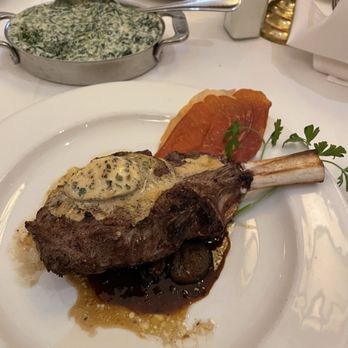The Capital Grille - Veal Tomahanwk Chop with Foie Gras Butter - Wine Bars Near Me - Chicago, Illinois The Capital Grille - Veal Tomahanwk Chop with Foie Gras Butter - Wine Bars Near Me - Chicago, Illinois