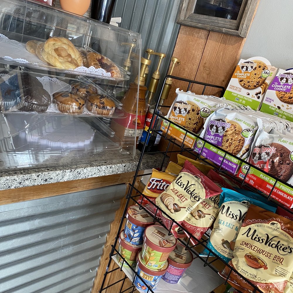 Hot Shot Coffee Shack - a display of baked goods - Cafes Near Me - North Fork, California Hot Shot Coffee Shack - a display of baked goods - Cafes Near Me - North Fork, California