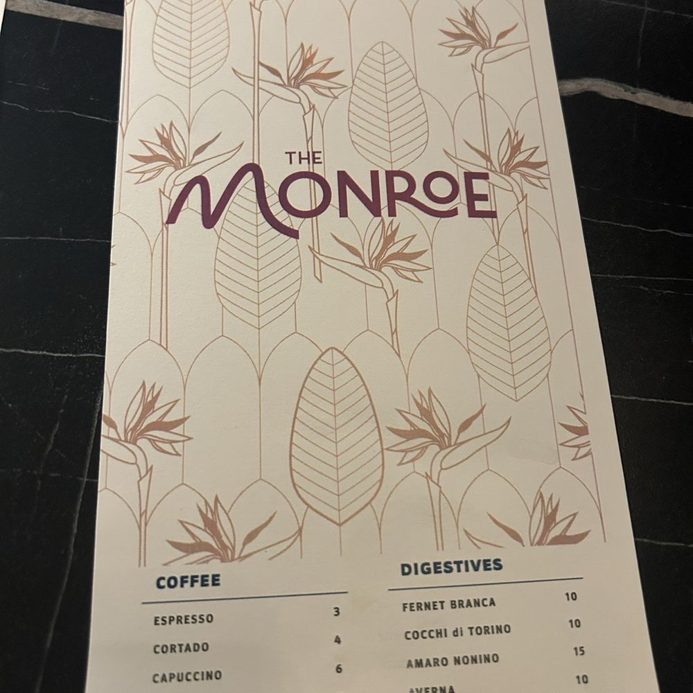 The Monroe - Menu - Desserts Near Me - Tallahassee, Florida The Monroe - Menu - Desserts Near Me - Tallahassee, Florida