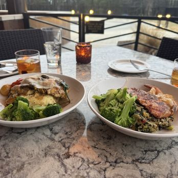 Firebirds Wood Fired Grill - Three course meal: Wood Grilled Chicken and Grilled Salmon and Shrimp* - Seafood Near Me - Chesterfield, Virginia Firebirds Wood Fired Grill - Three course meal: Wood Grilled Chicken and Grilled Salmon and Shrimp* - Seafood Near Me - Chesterfield, Virginia