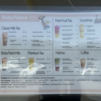 Boba Friend - Menu - Bubble Tea Near Me - Monrovia, California Boba Friend - Menu - Bubble Tea Near Me - Monrovia, California