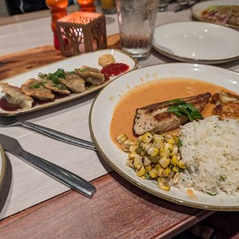 Monkeypod Kitchen - Our delicious dinner! - Tacos Near Me - Honolulu, Hawaii