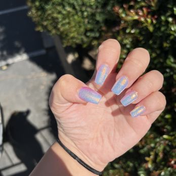 Bling Nails & Spa - *the red mark on my ring finger was there before I got my nails done - Nail Salons Near Me - Orange, California Bling Nails & Spa - *the red mark on my ring finger was there before I got my nails done - Nail Salons Near Me - Orange, California