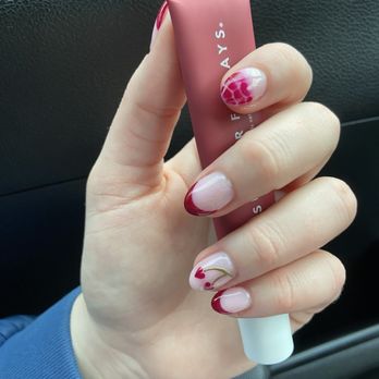Nali Nails & Spa - Valentine's day dip powder mani by Jenny - Nail Salons Near Me - San Francisco, California Nali Nails & Spa - Valentine's day dip powder mani by Jenny - Nail Salons Near Me - San Francisco, California