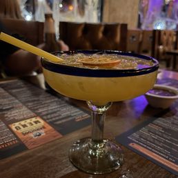 House Margarita (I chose mango)