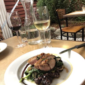 Cure - Pan Roasted Duck with Black Forbidden Rice - Mushroom Risotto - New American Near Me - Portsmouth, New Hampshire Cure - Pan Roasted Duck with Black Forbidden Rice - Mushroom Risotto - New American Near Me - Portsmouth, New Hampshire