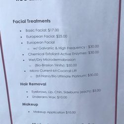 RCC Cosmetology - Price sheet as of June 2022