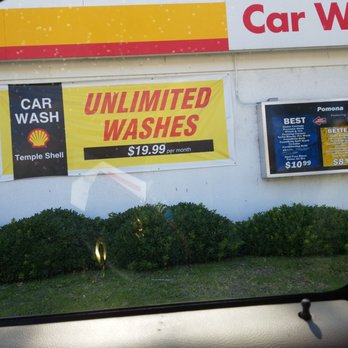 Garey's Shell - Unlimited car wash $19.99 per month - Gas Stations Near Me - Pomona, California Garey's Shell - Unlimited car wash $19.99 per month - Gas Stations Near Me - Pomona, California