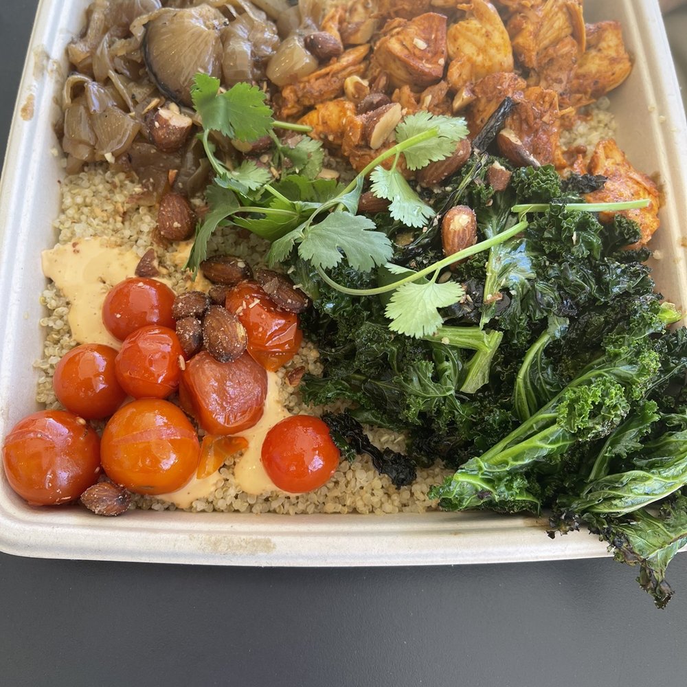 The Food Liaison - Chicken crack bowl - Cafes Near Me - Carpinteria, California The Food Liaison - Chicken crack bowl - Cafes Near Me - Carpinteria, California