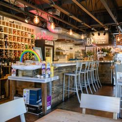 Blue Table Wine and Cheese Bar - Inside Bar