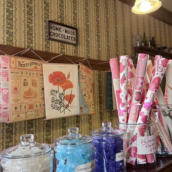 Nelson's Columbia Candy Kitchen - a display of candy - Candy Stores Near Me - Columbia, California