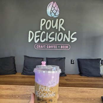 Pour Decisions Craft - Ube Cream - Coffee & Tea Near Me - Mountain View, California Pour Decisions Craft - Ube Cream - Coffee & Tea Near Me - Mountain View, California