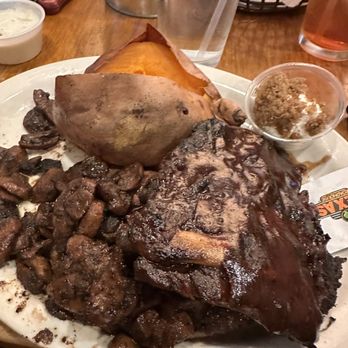 Texas Roadhouse - Sirloin* & Ribs with sweet potato - Steakhouses Near Me - Menifee, California Texas Roadhouse - Sirloin* & Ribs with sweet potato - Steakhouses Near Me - Menifee, California
