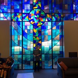 Concord United Methodist Church - Lobby Stained Glass Window