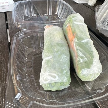 Chimm Street - Fresh summer Vietnamese Fresh Rolls (2 Pieces) so fresh and so good! - Thai Near Me - Charlottesville, Virginia Chimm Street - Fresh summer Vietnamese Fresh Rolls (2 Pieces) so fresh and so good! - Thai Near Me - Charlottesville, Virginia
