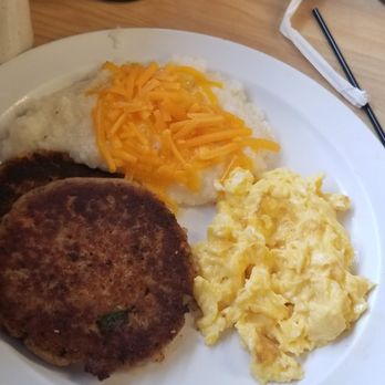 The Serving Spoon - Salmon croquette breakfast! - Breakfast & Brunch Near Me - Inglewood, California