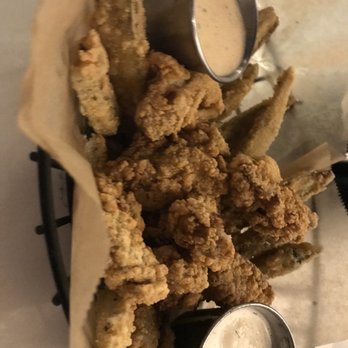 The Local - Oyster and okra basket - Breakfast & Brunch Near Me - Neptune Beach, Florida