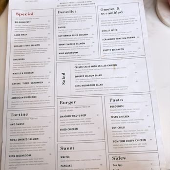 Rise & Set - Menu - Breakfast & Brunch Near Me - San Francisco, California Rise & Set - Menu - Breakfast & Brunch Near Me - San Francisco, California
