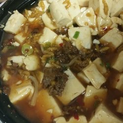 Oriental Wok - Just what I wanted in my VEGETARIAN entree...BEEF. Absolutely horrible.