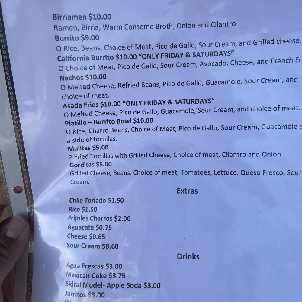 Juniors Tacos - Menu - Food Trucks Near Me - Houston, Texas Juniors Tacos - Menu - Food Trucks Near Me - Houston, Texas