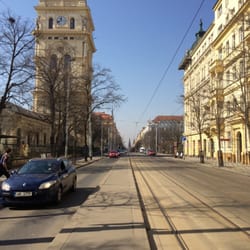 Vinohradská Vodárna tram - Smer Mirak