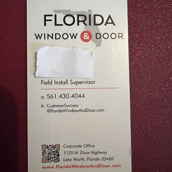 Florida Window & Door - Company card - Windows Installation Near Me