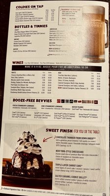 Menu photo 2 Outback Steakhouse Boardman, OH Menu photo 2 Outback Steakhouse Boardman, OH